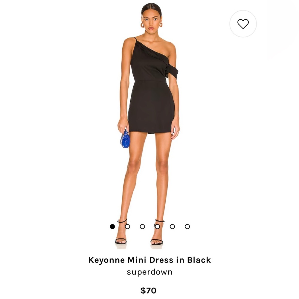 Superdown keyonne mini dress off shoulder